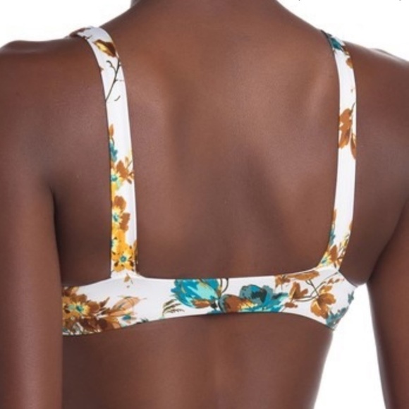 Vitamin A Lou Tie Front Bikini Top CUBA LIBRE L - Picture 3 of 6